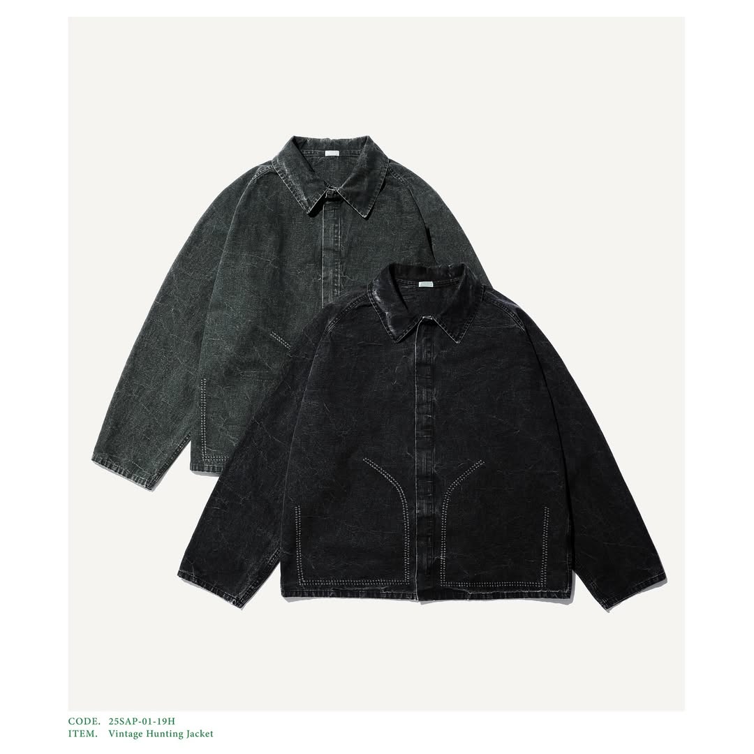 A.PRESSE 25SS Vintage Hunting Jacket